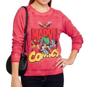 Marvel comics Burnout Sweatshirt